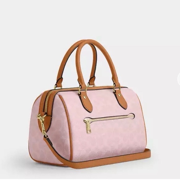 Coach Powder Pink Medium/Regular Rowan Bag - CEA18 - Picture 4 of 4